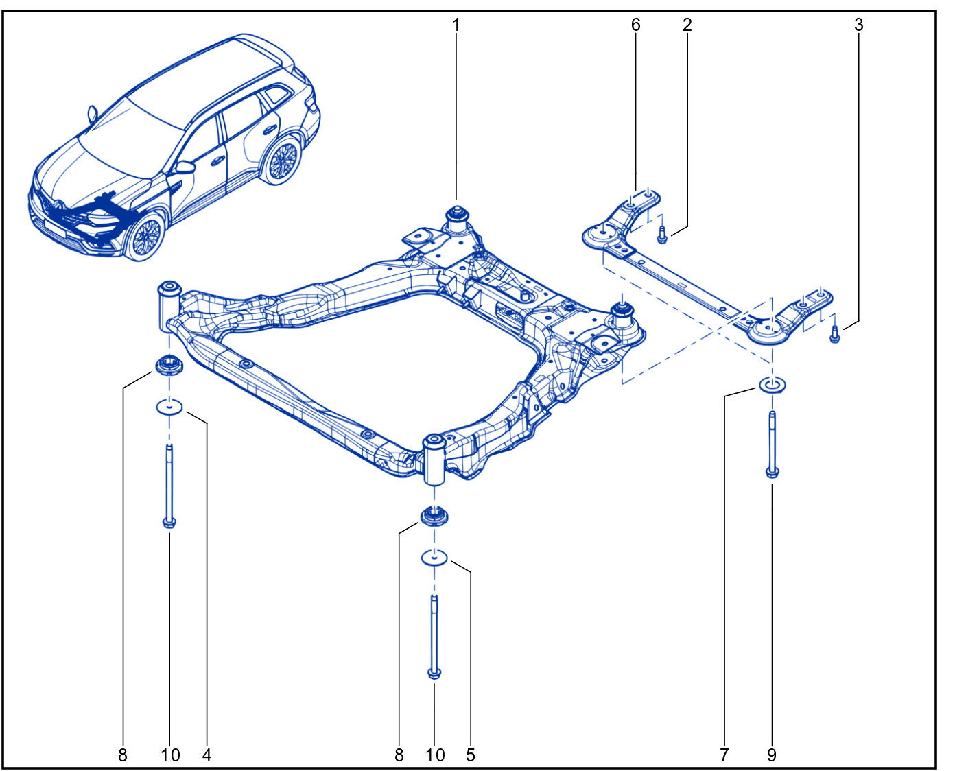 Front Axle Component - 01075914