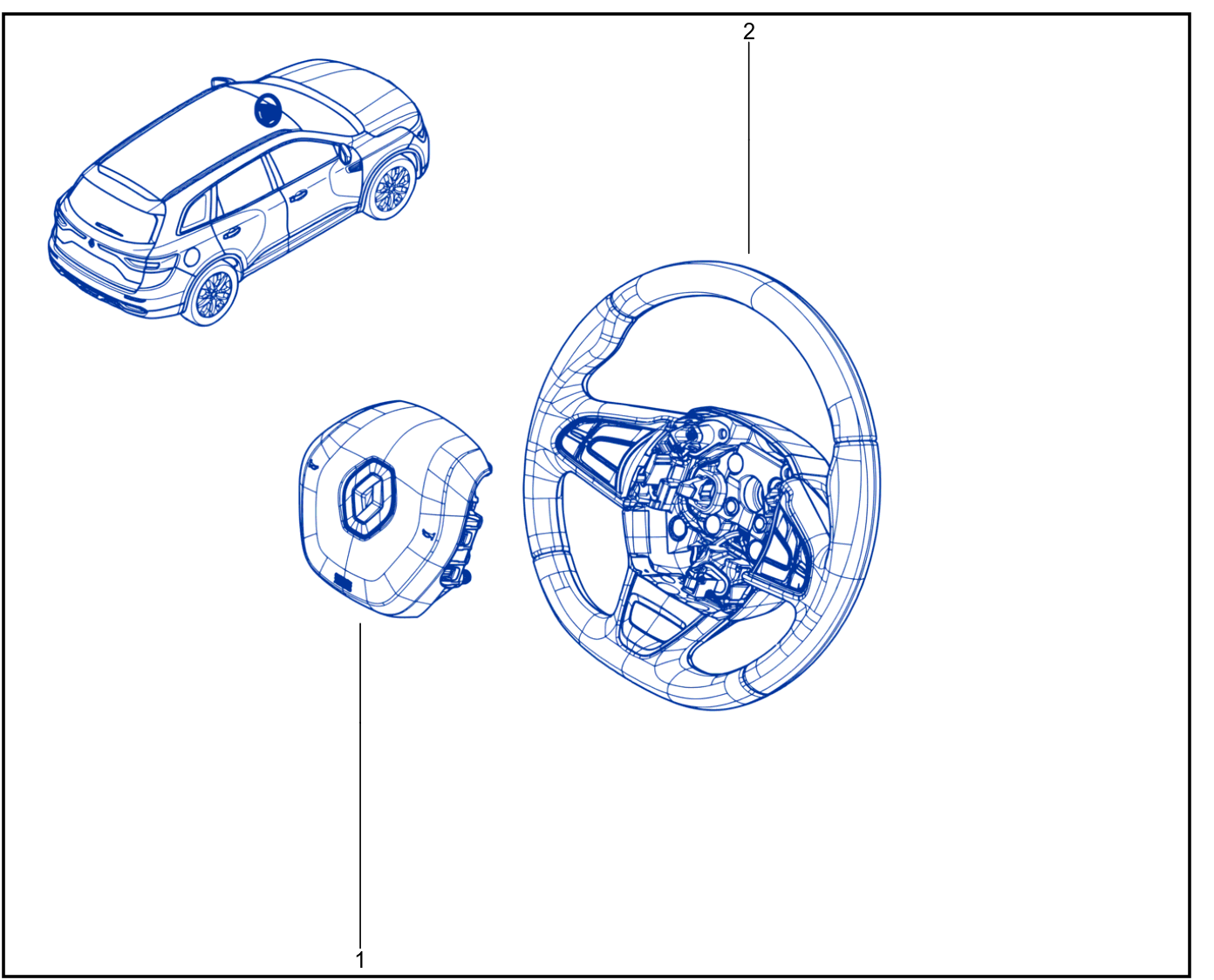 Steering Wheel - 01075963
