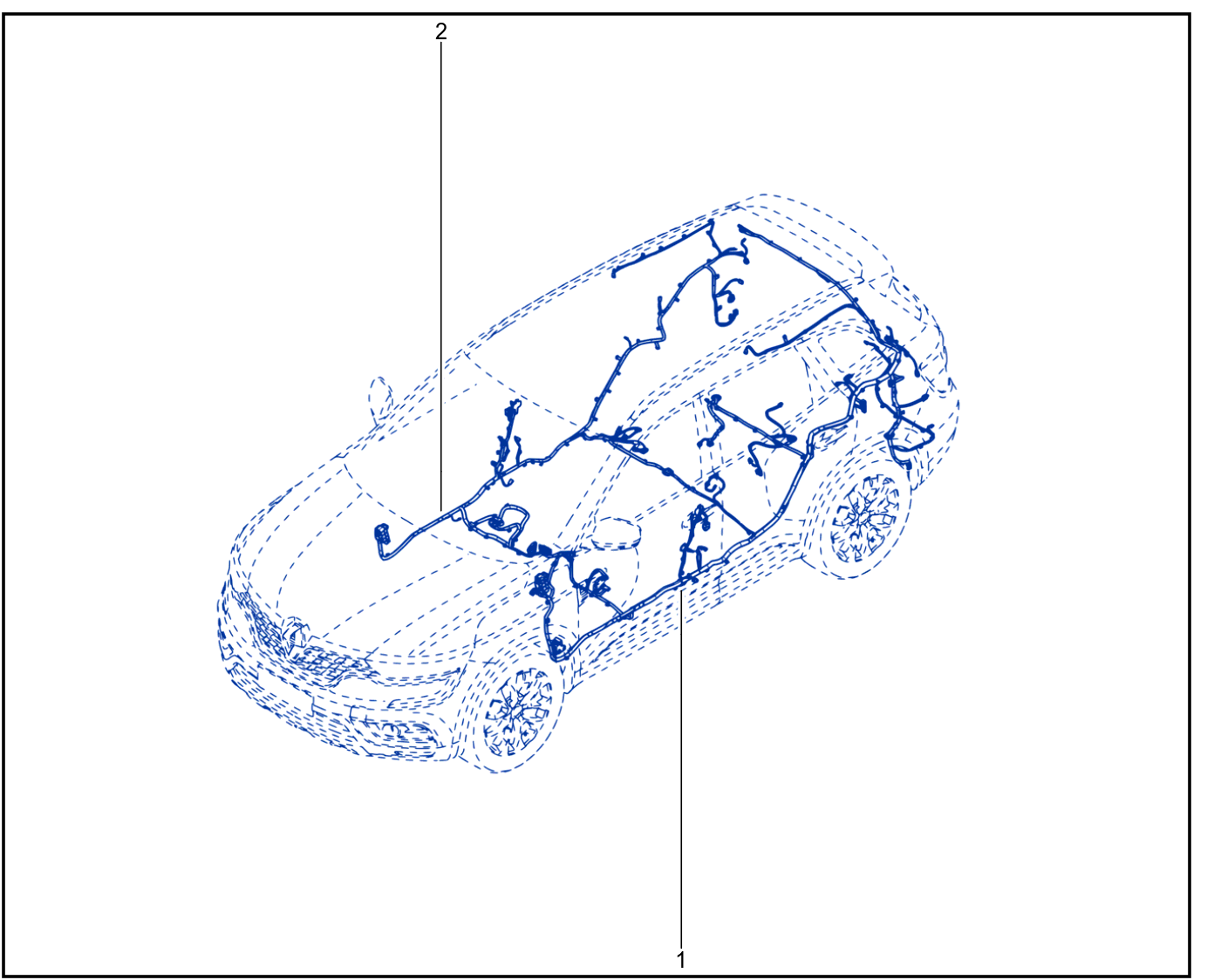 Wiring - Passenger Compartment Components - 01075982