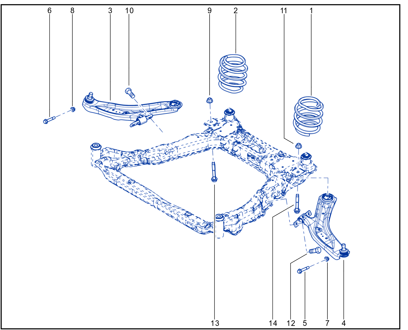 Front Axle Component - 01076285