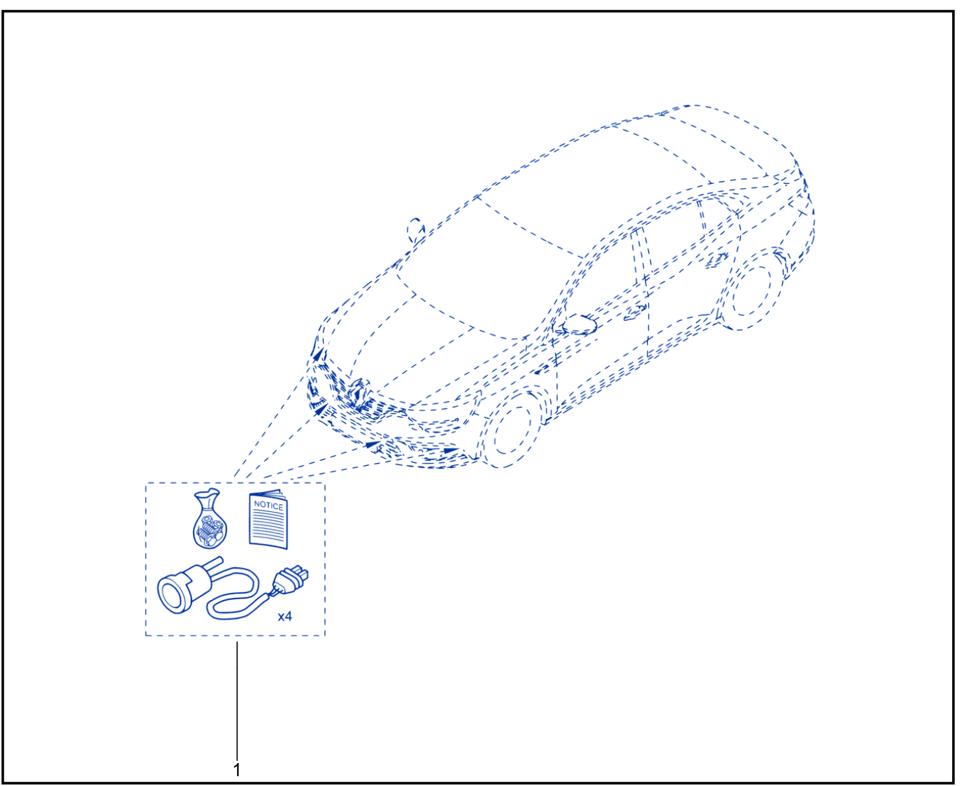 Parking Distance Control - 01076340