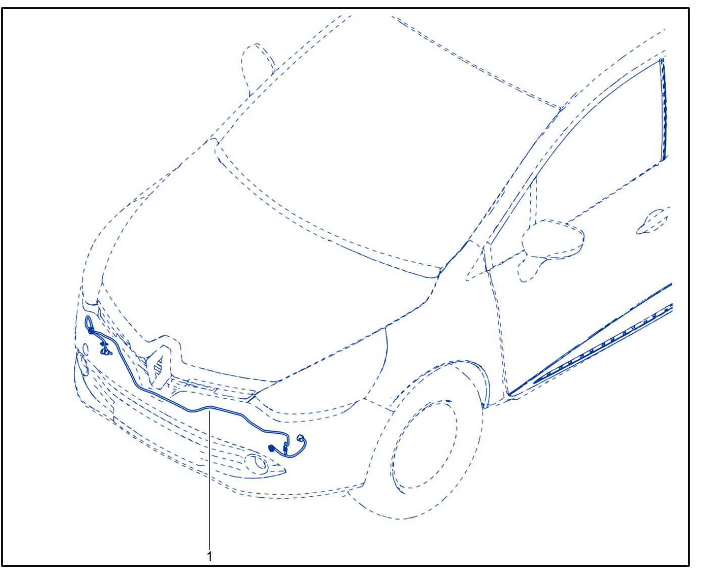 Wiring - Front End Panel Components - 01076396