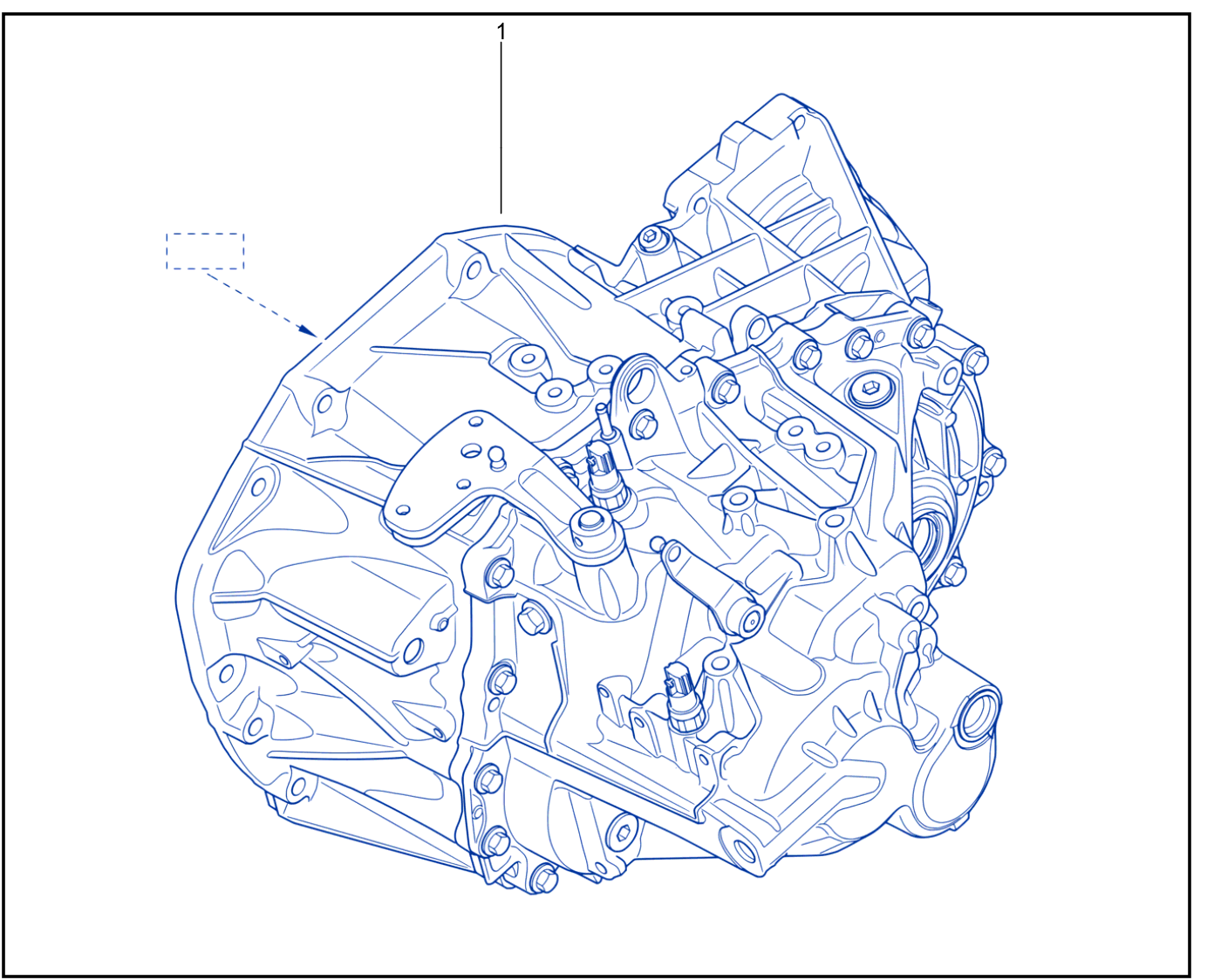 Assembled Gearbox - 01076419