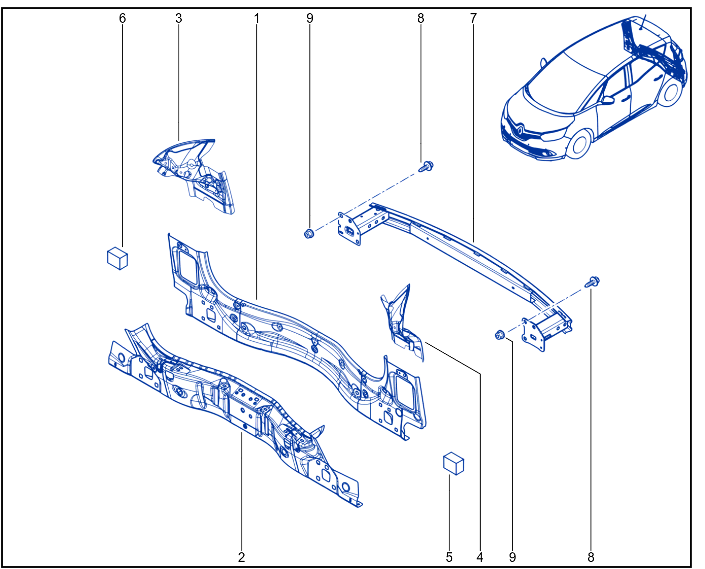 Rear End Panel - 01076776