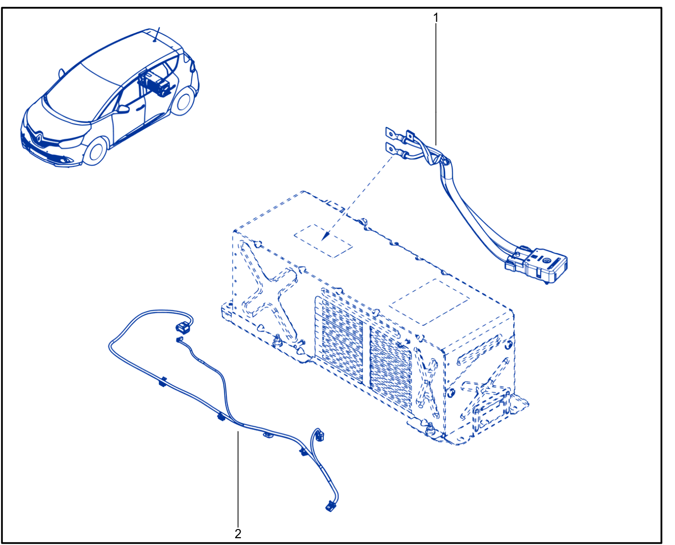 Wiring - Engine Components - 01076857