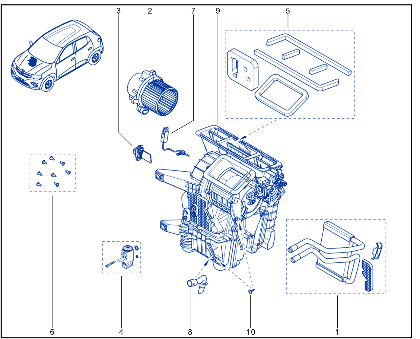 Passenger Compartment Filter - 01076954