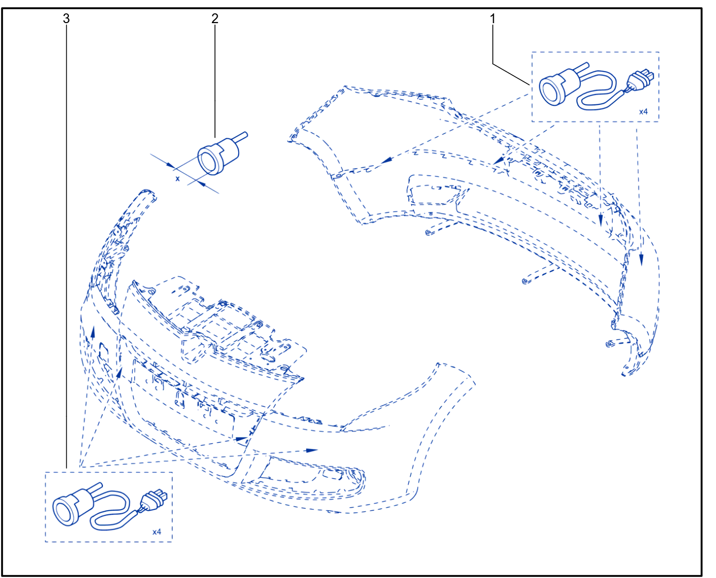 Parking Distance Control - 01077107