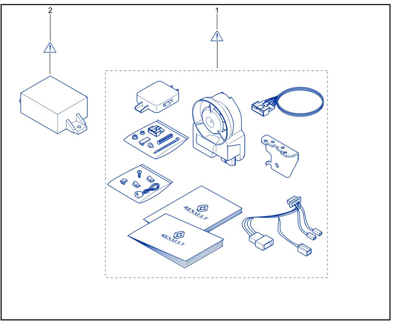 Alarm - Anti-Theft System - 01077160