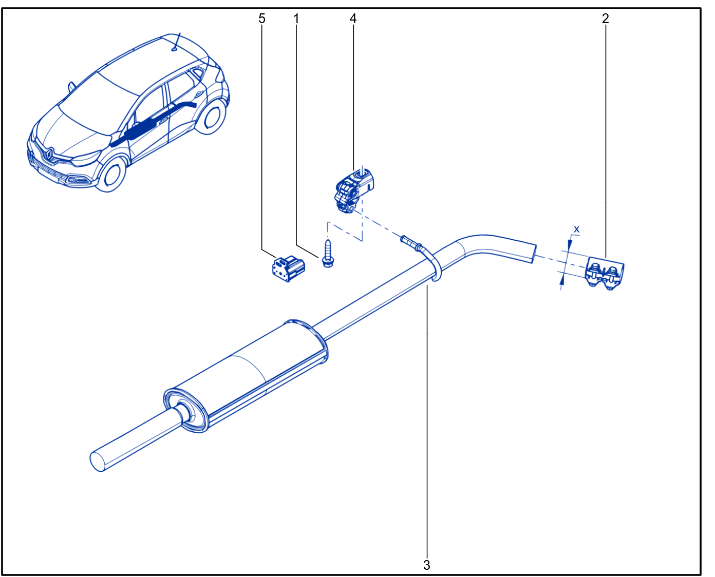 Exhaust Pipe - 01077187