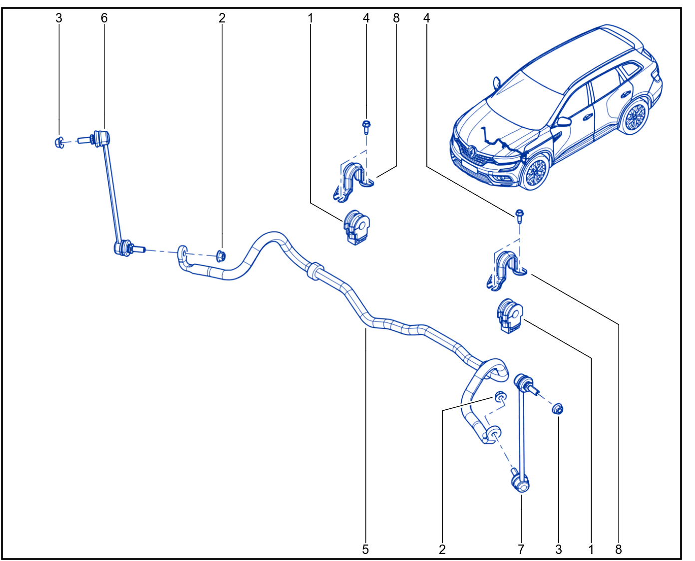 Front Anti-Roll Bar - 01077517
