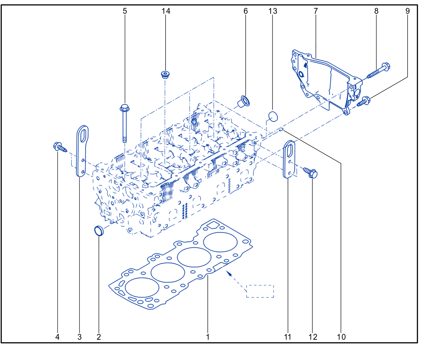 Cylinder Head - 01077525