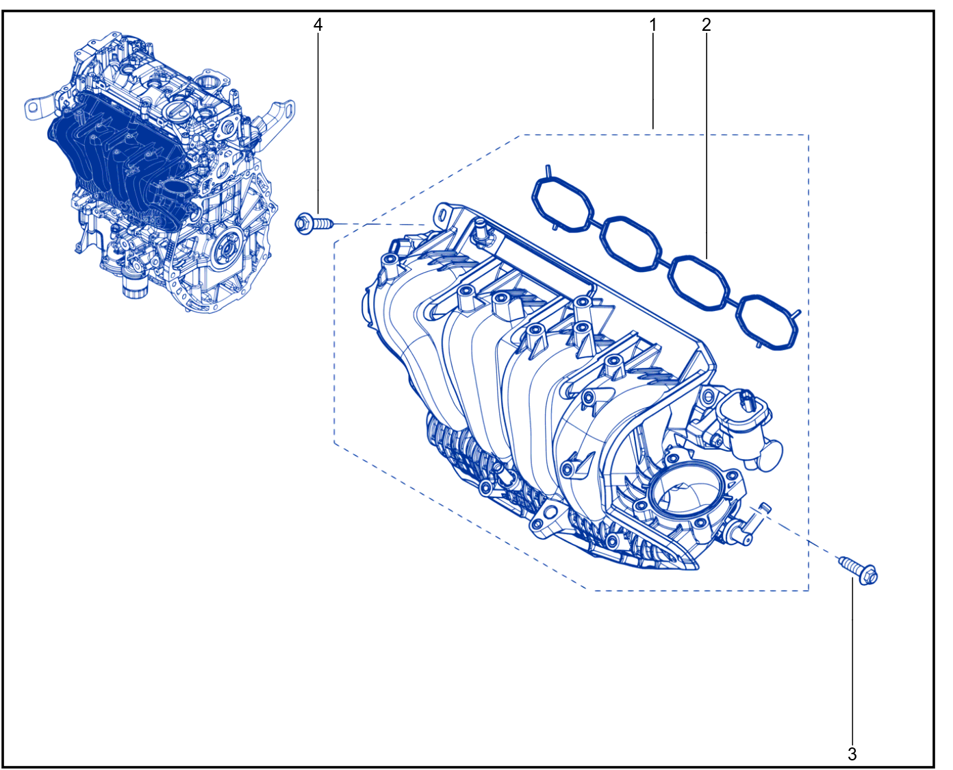 Exhaust Manifold - 01077699