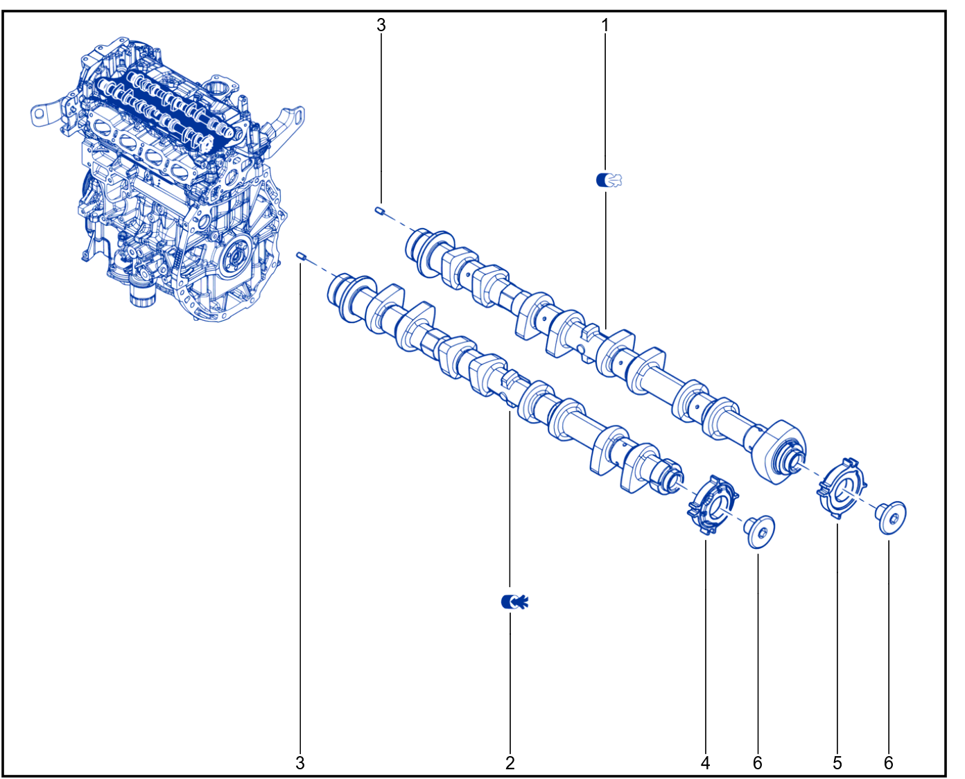 Timing - Camshaft - Valve - 01077745