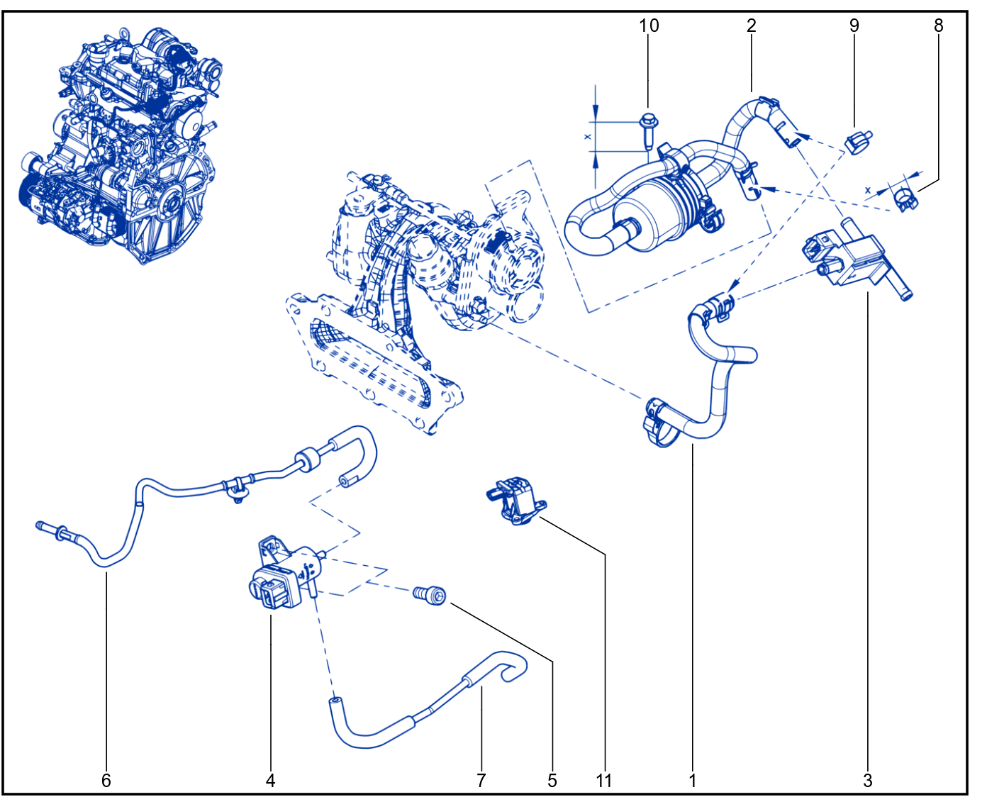 Exhaust Gas Recirculation - 01077863