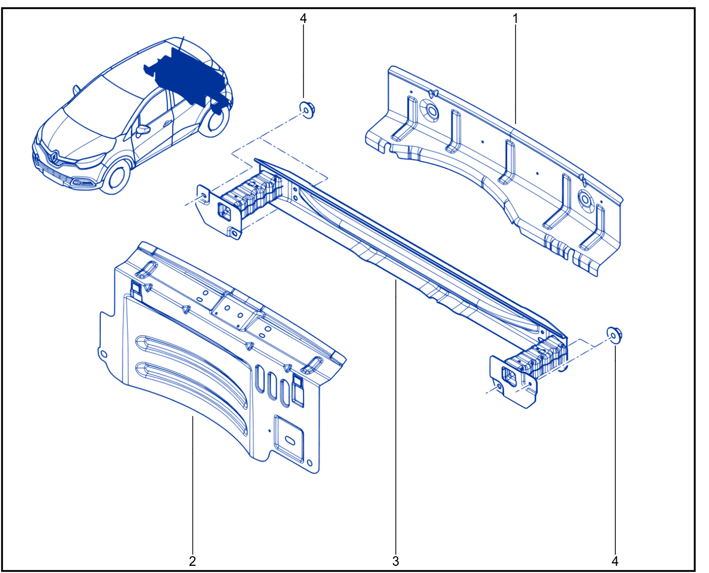 Rear End Panel - 01077988
