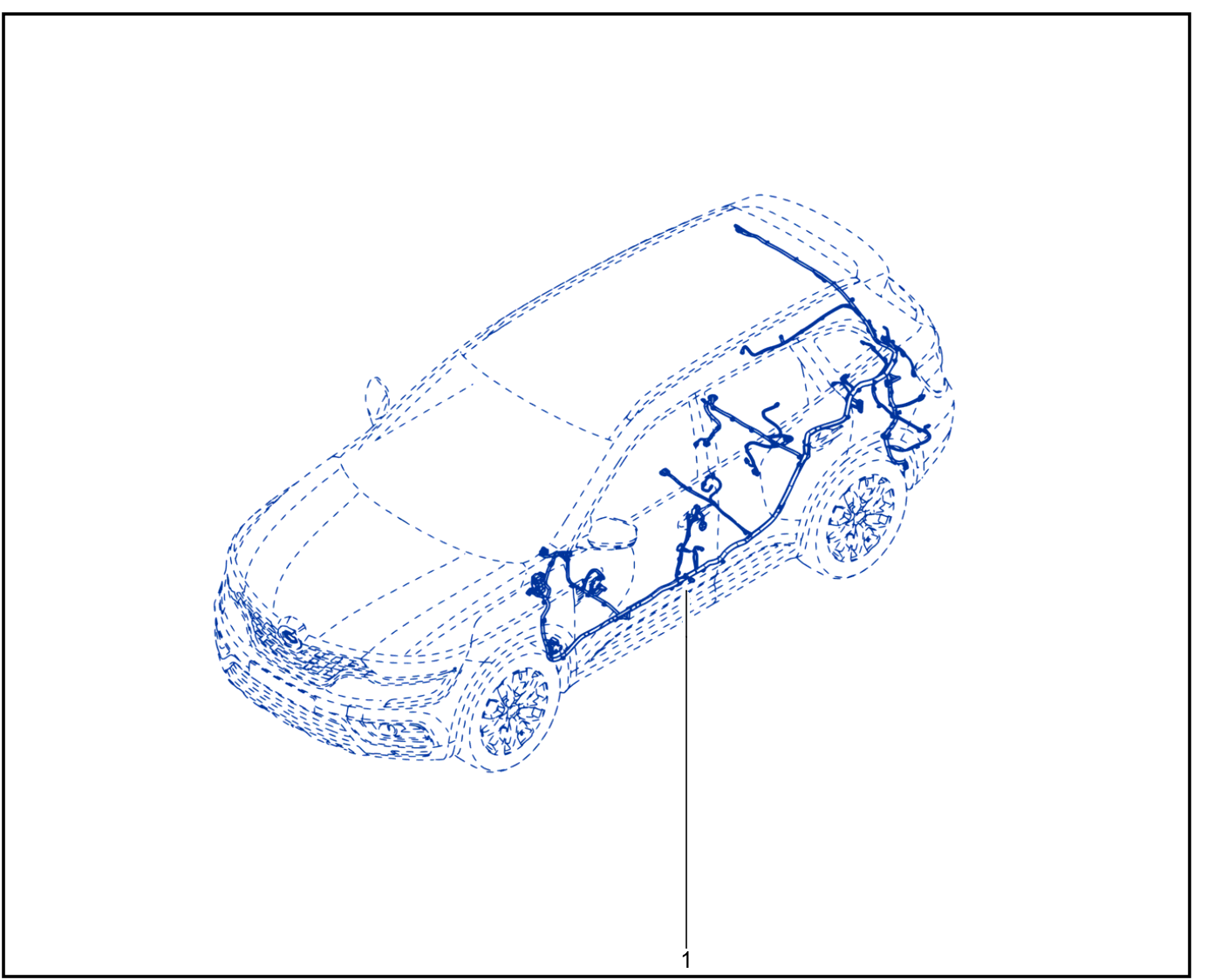 Wiring - Passenger Compartment Components - 01078040