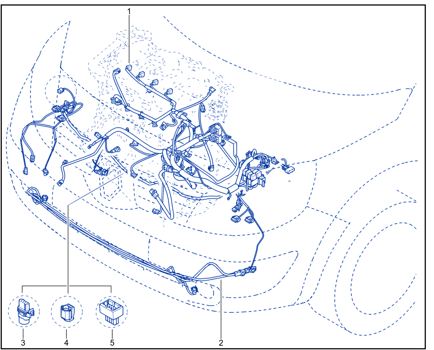Wiring - Engine Components - 01078078
