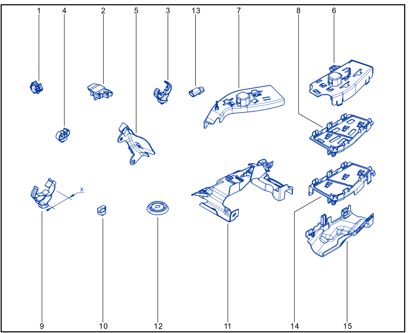 Wiring - Passenger Compartment Components - 01078232