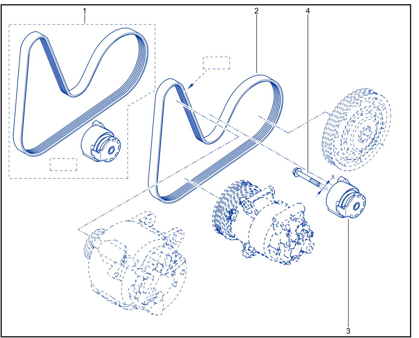 Tensioner - Belt - 01078388