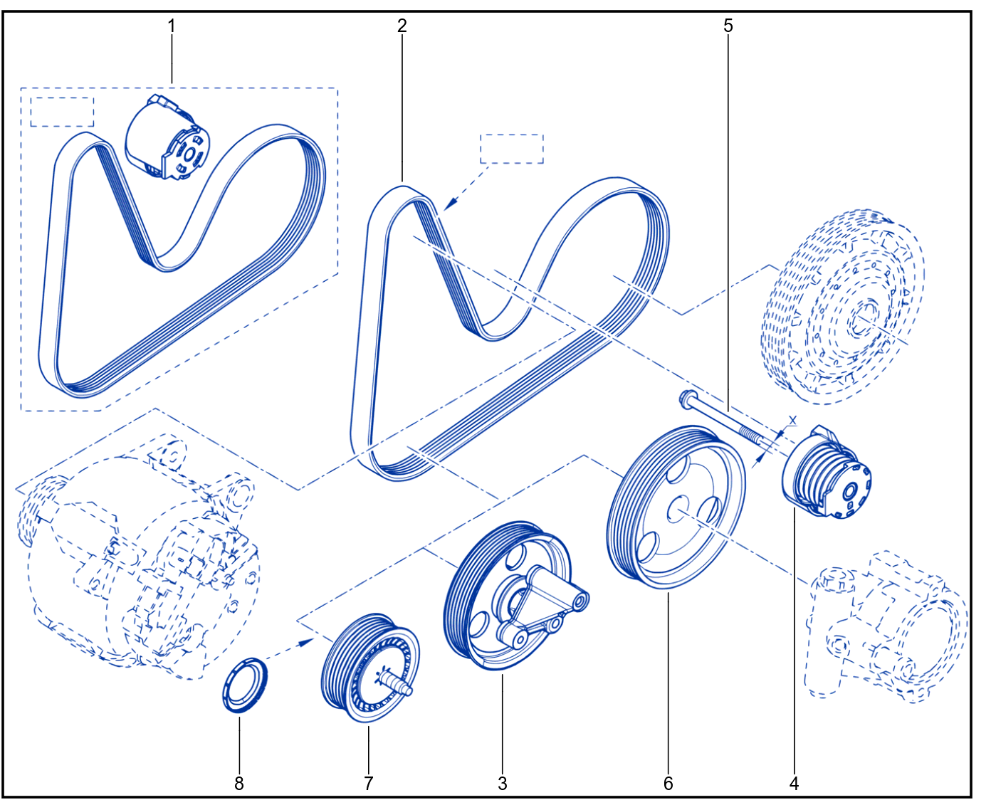 Tensioner - Belt - 01078541