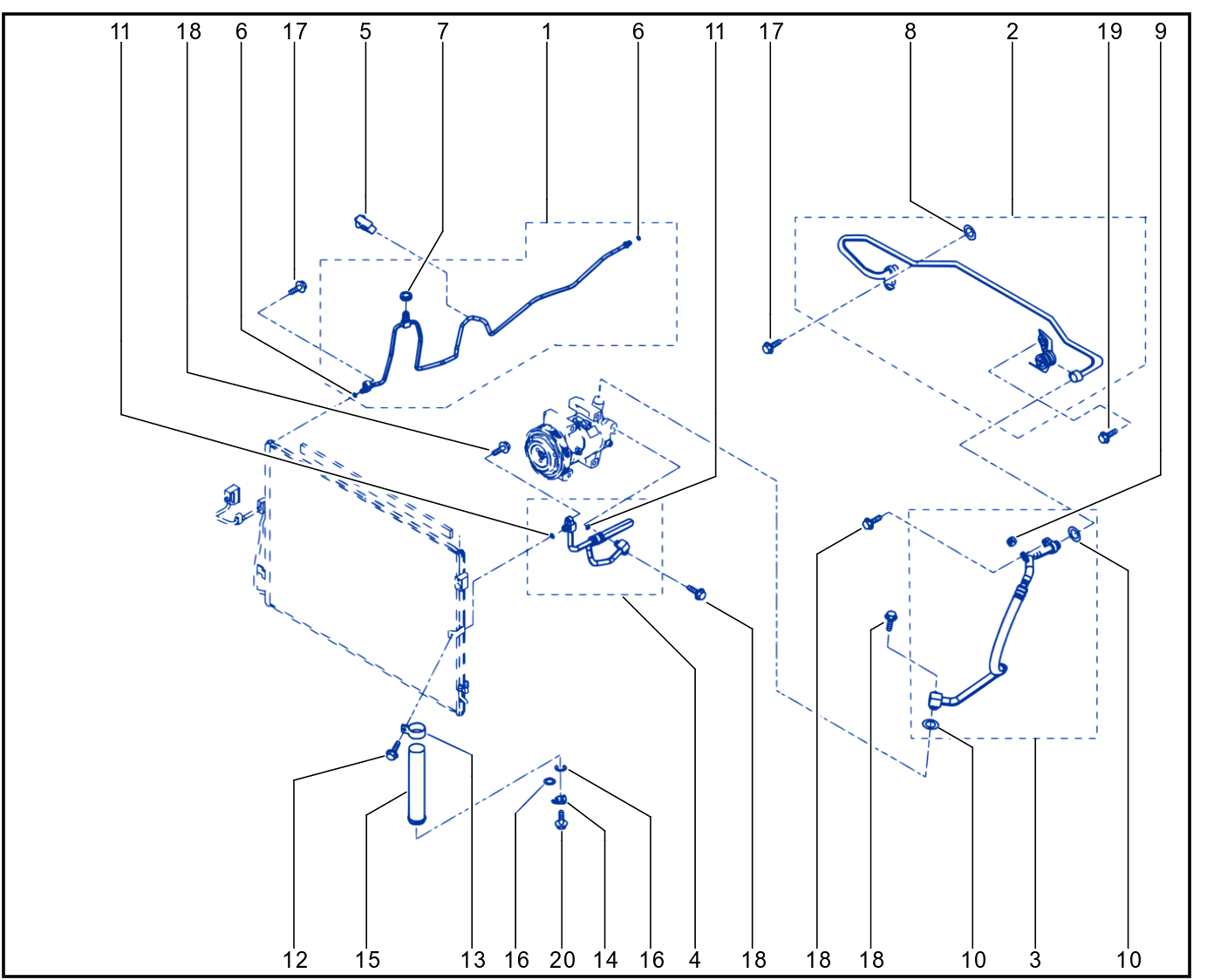 Main Air Conditioning Circuit - 01078571