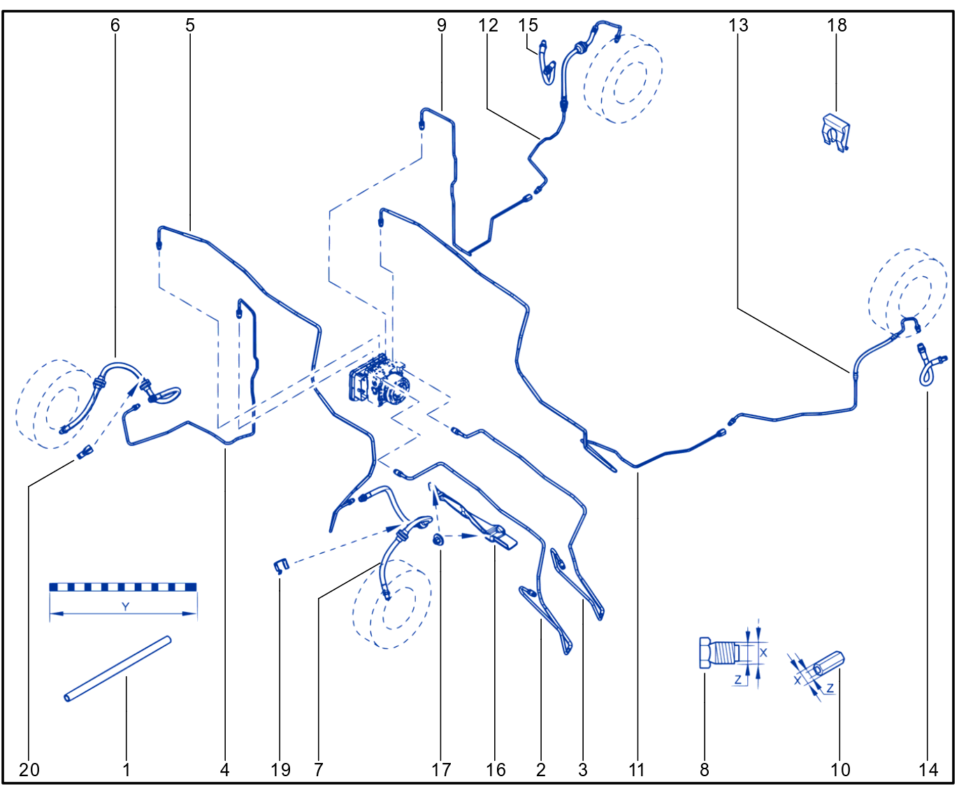 Brake Circuit - 01078735