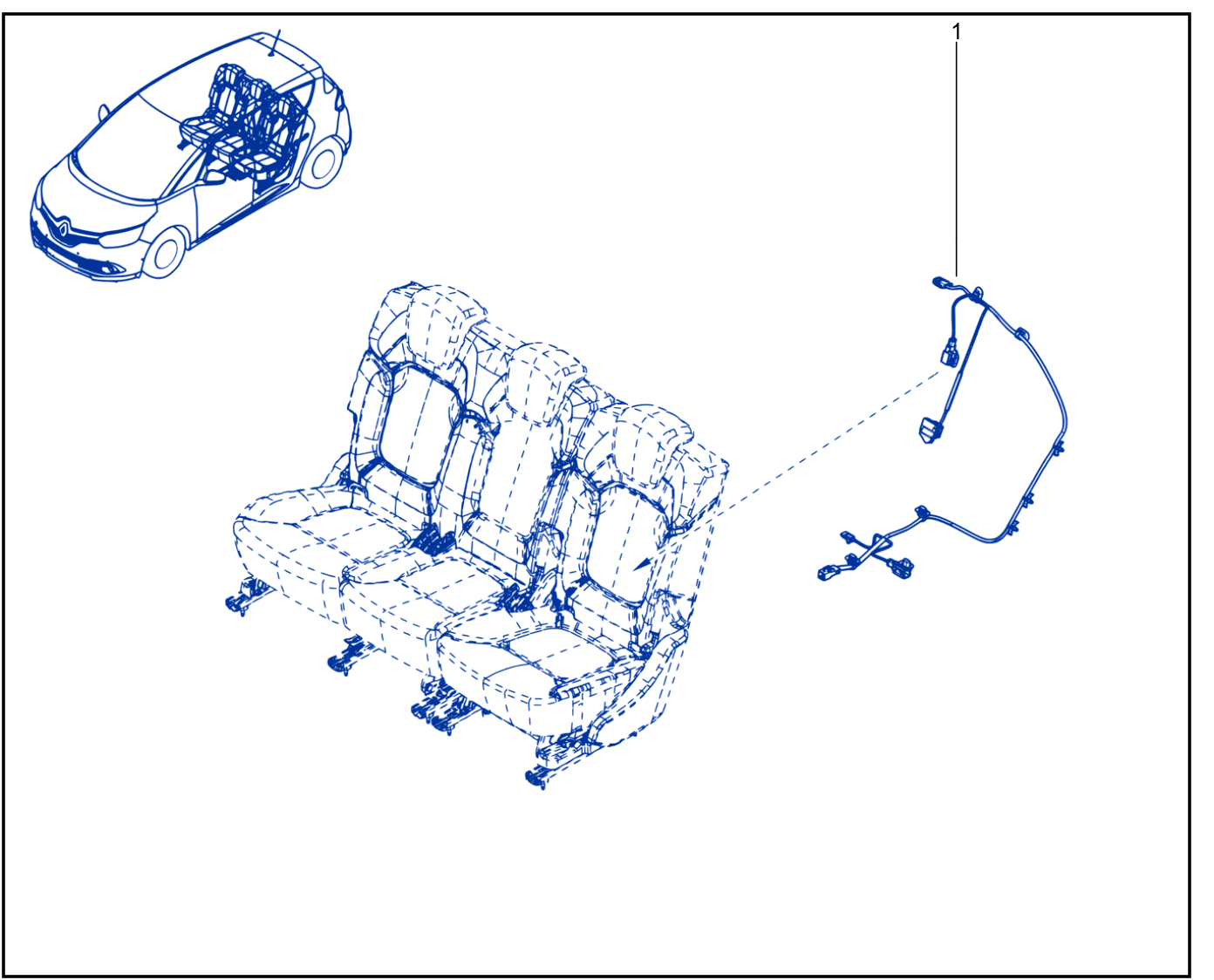 Front Seat Belt - 01078871