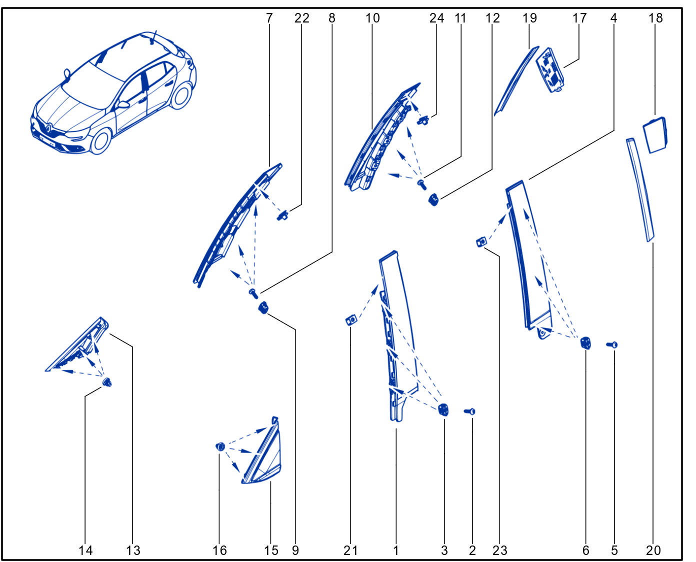 Protection Strip - Trim - 01079163