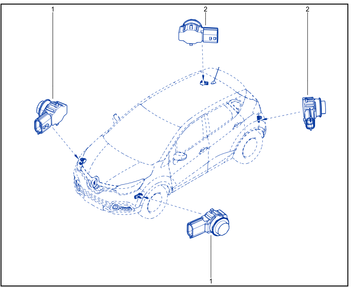 Parking Distance Control - 01079202