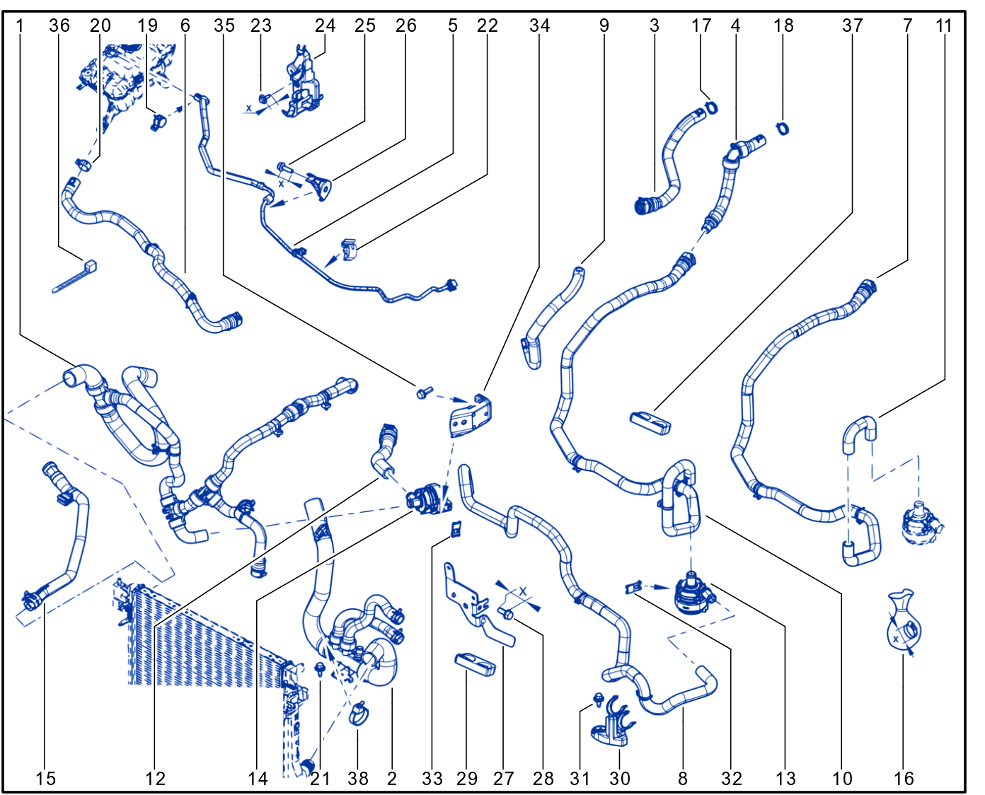 Coolant Circuit - 01079231