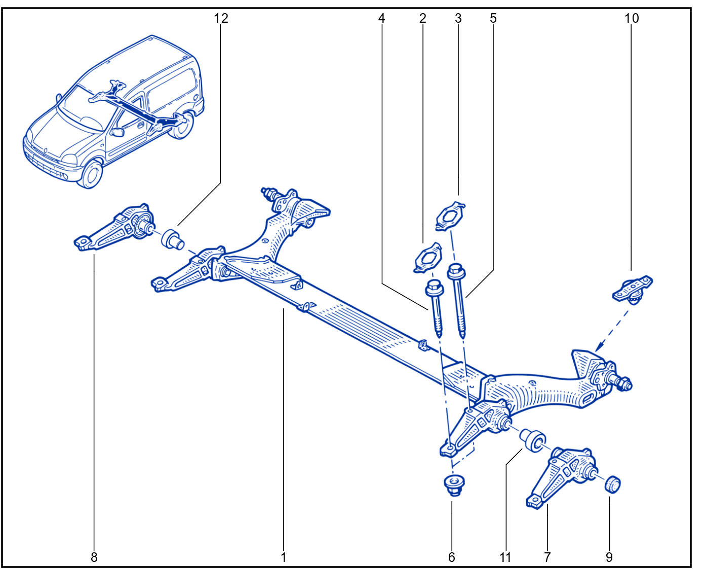 Rear Axle Component - 01079267