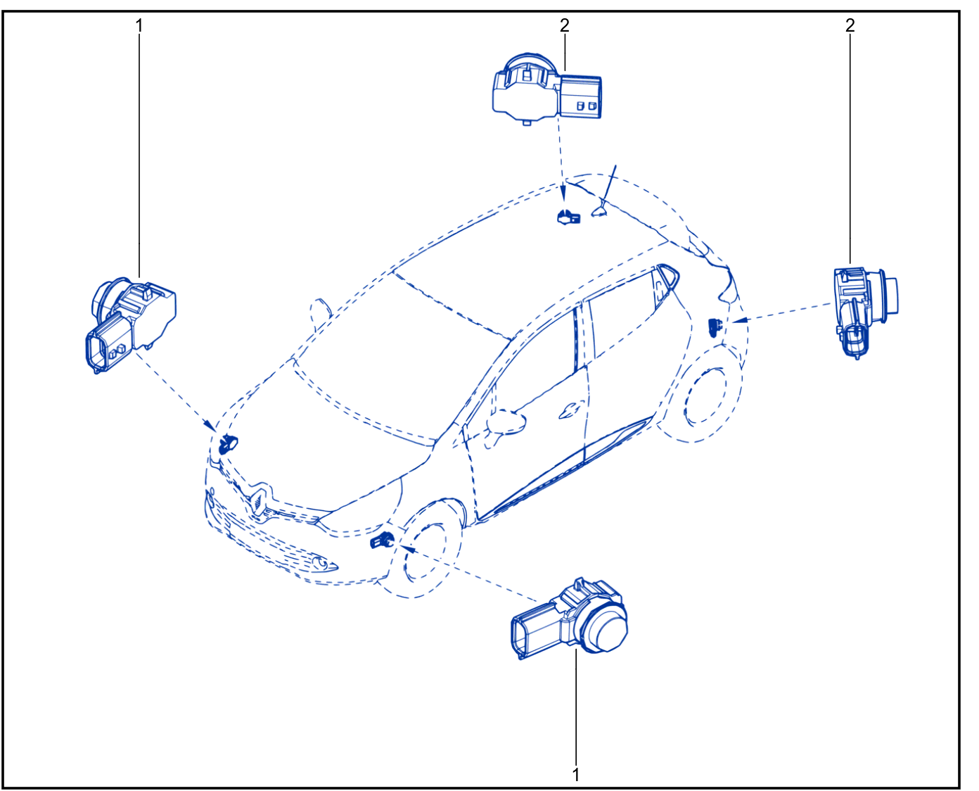 Parking Distance Control - 01079301