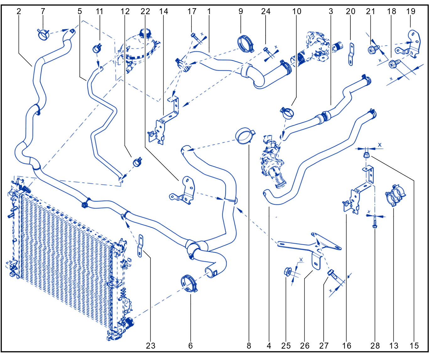 Coolant Circuit - 01079455