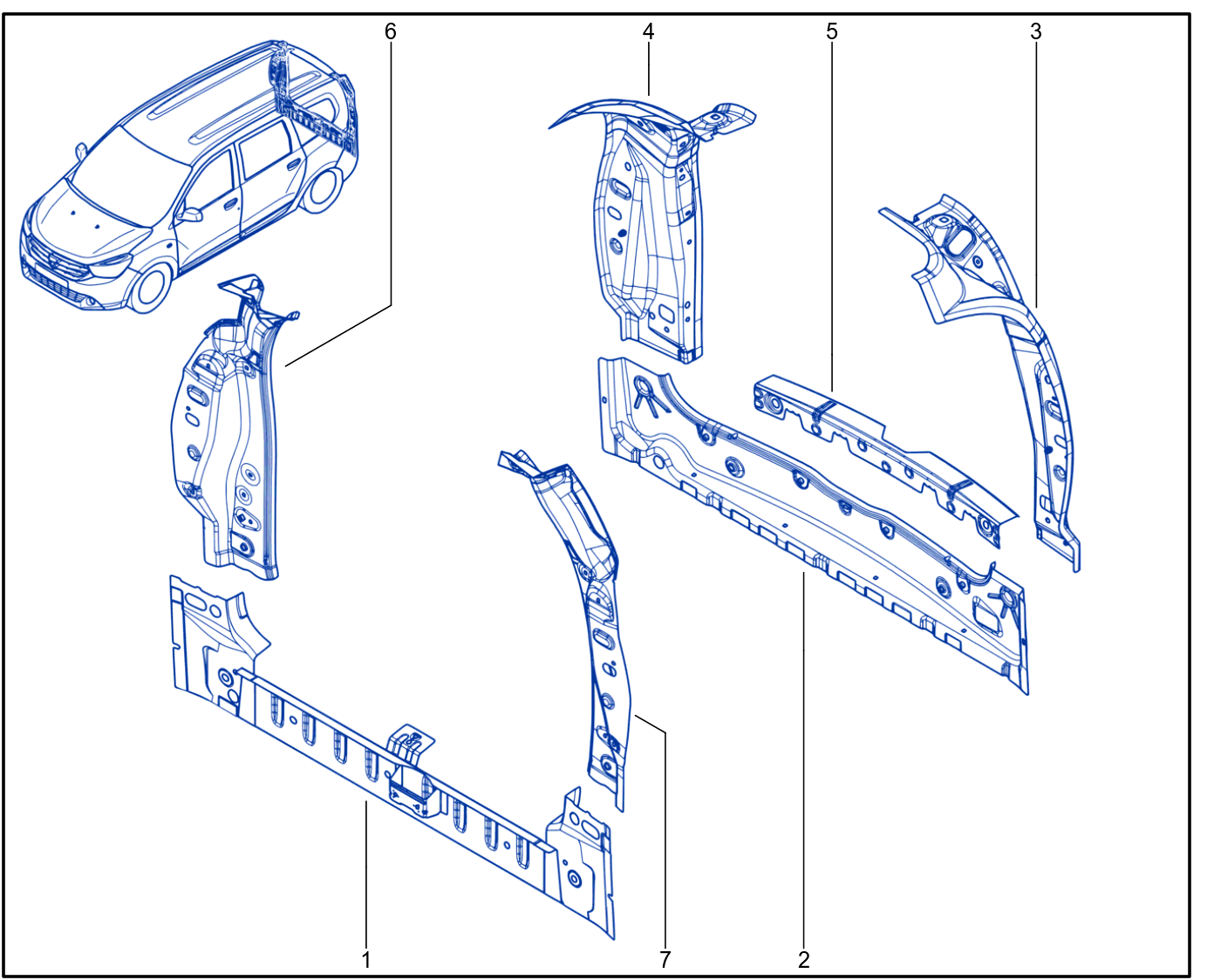 Rear End Panel - 01079490