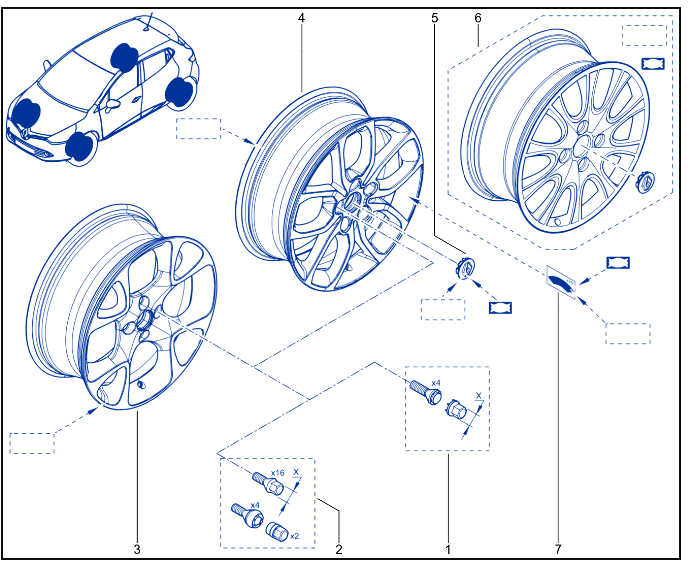 Wheel Nut - 01079550