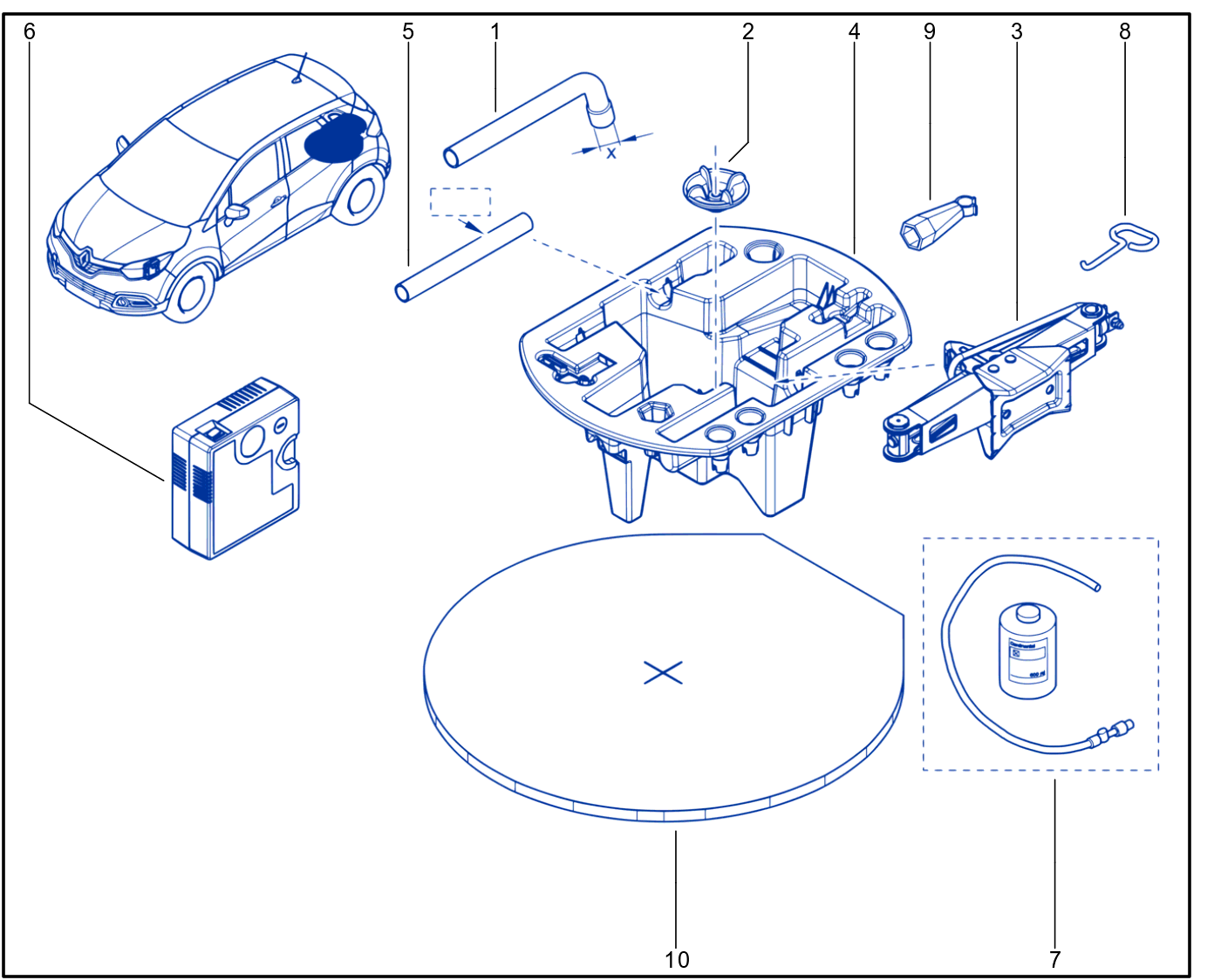 Jack And Anti-Puncture System - 01079614