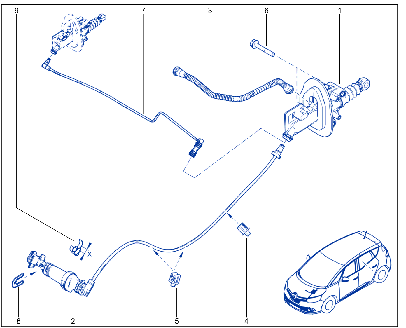 Clutch Control - 01079633