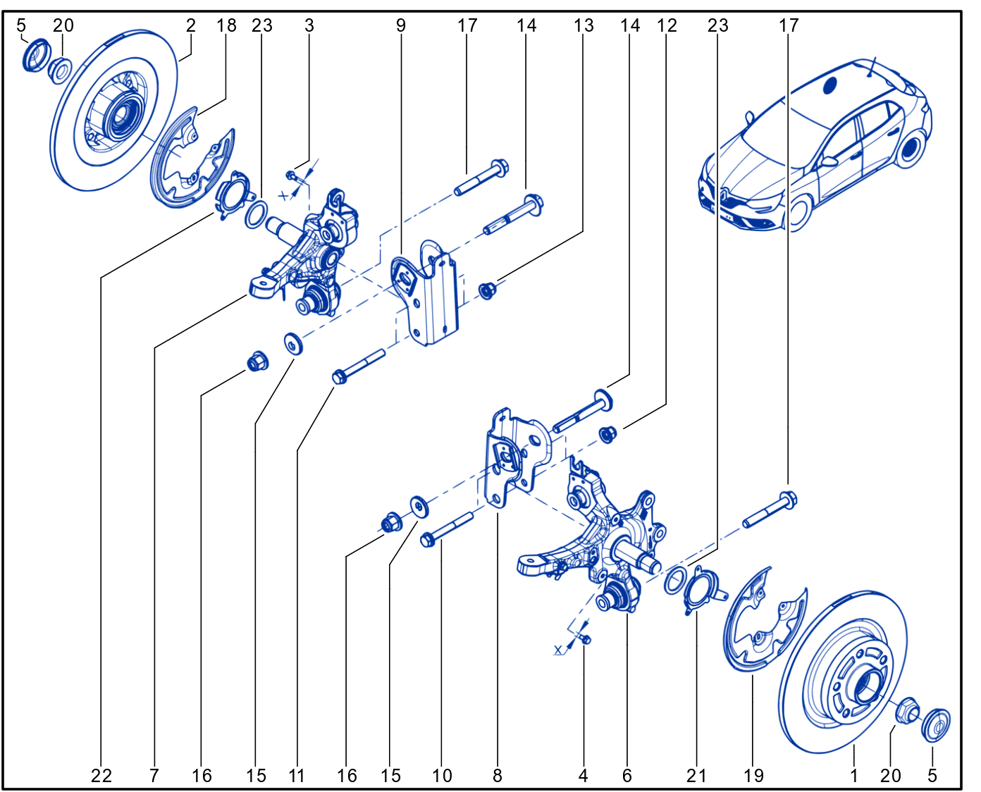 Rear Axle Component - 01079669