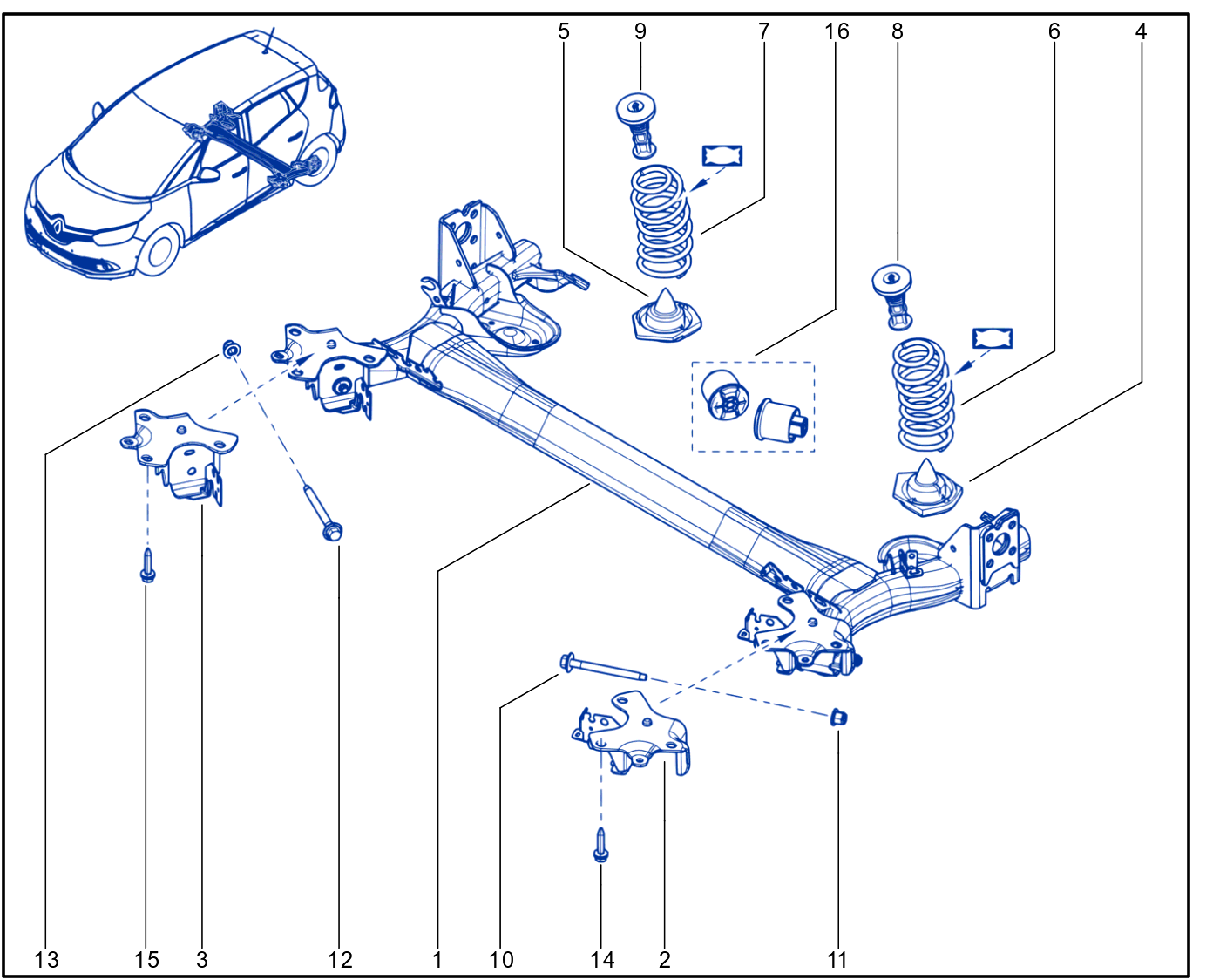 Rear Axle Component - 01079695