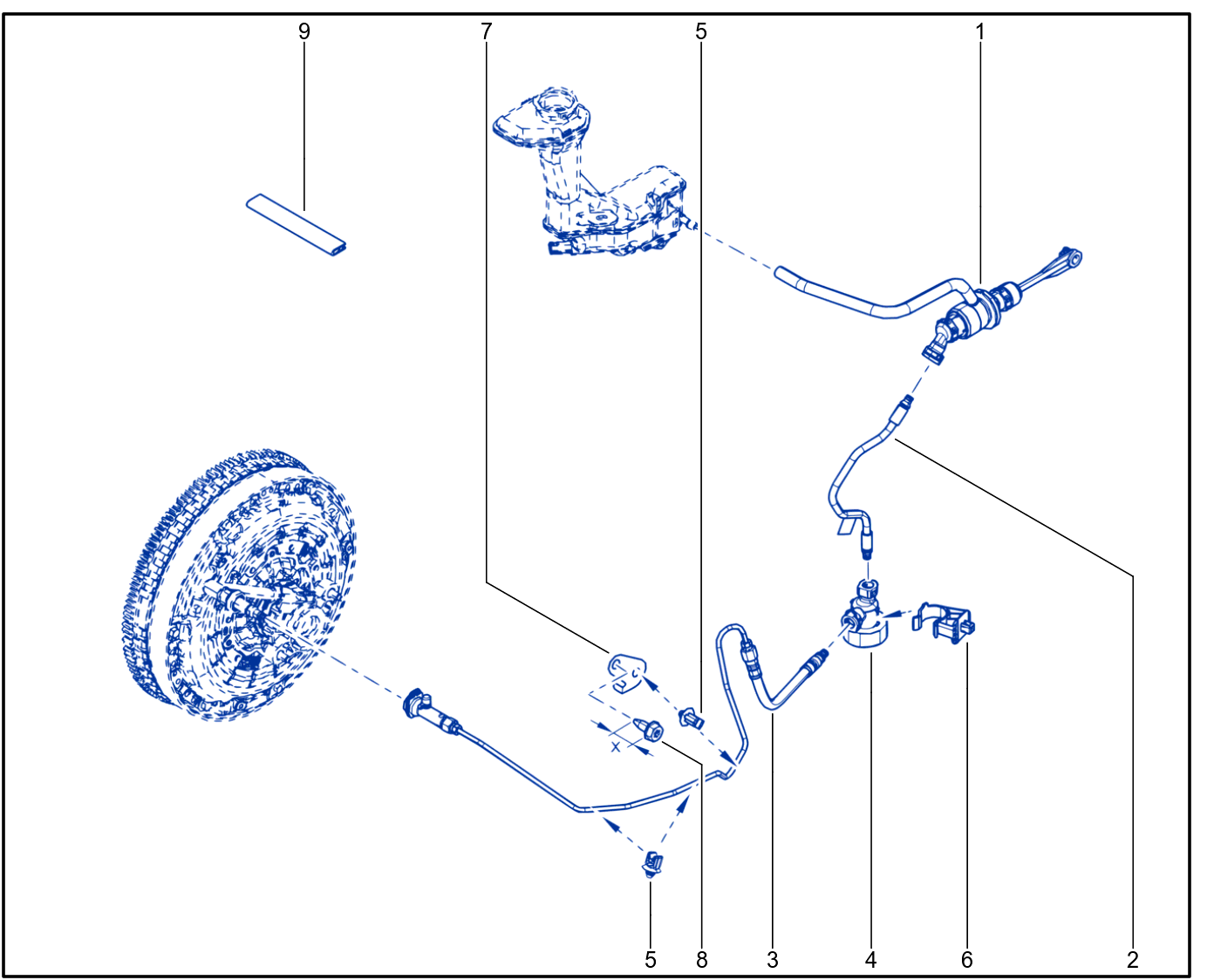 Clutch Control - 01079711
