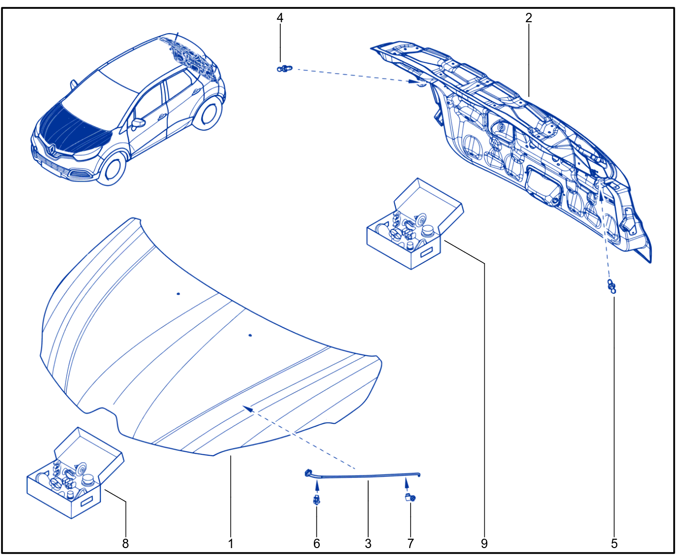 Front Opening Element Panelwork - 01079759