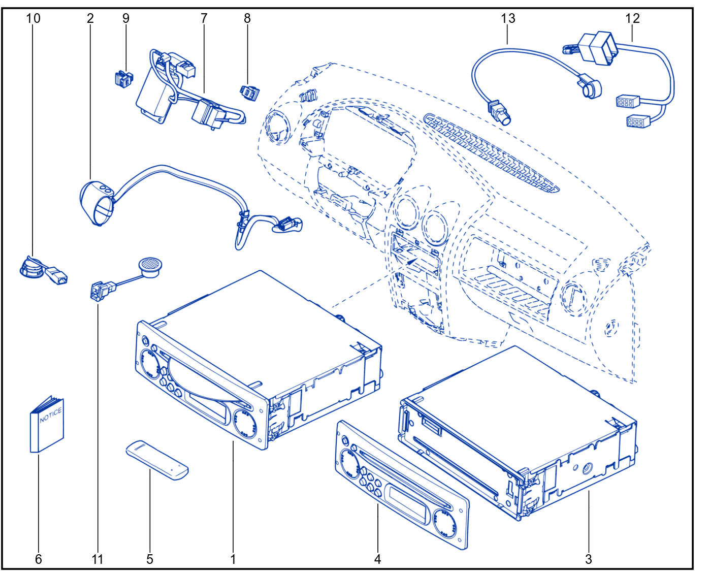 Radio And Equipment - Aerial - 01079842