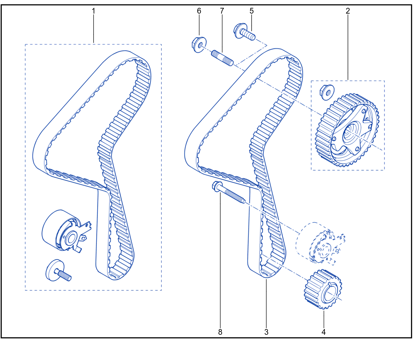 Timing - Camshaft - Valve - 01080048