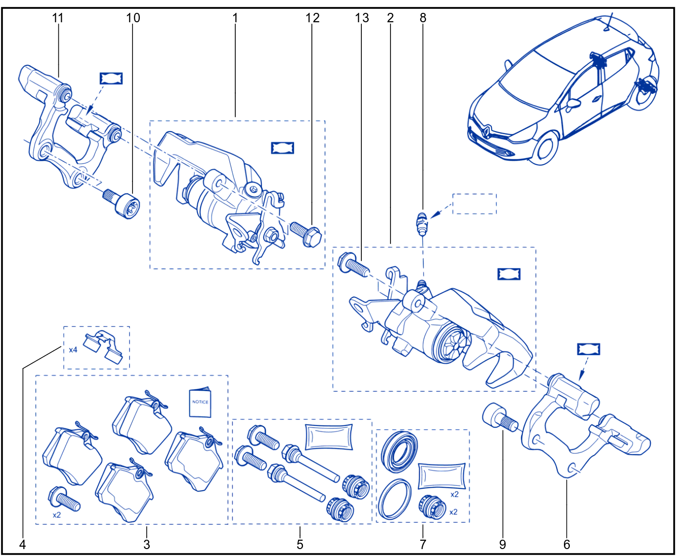 Rear Brake - 01080145