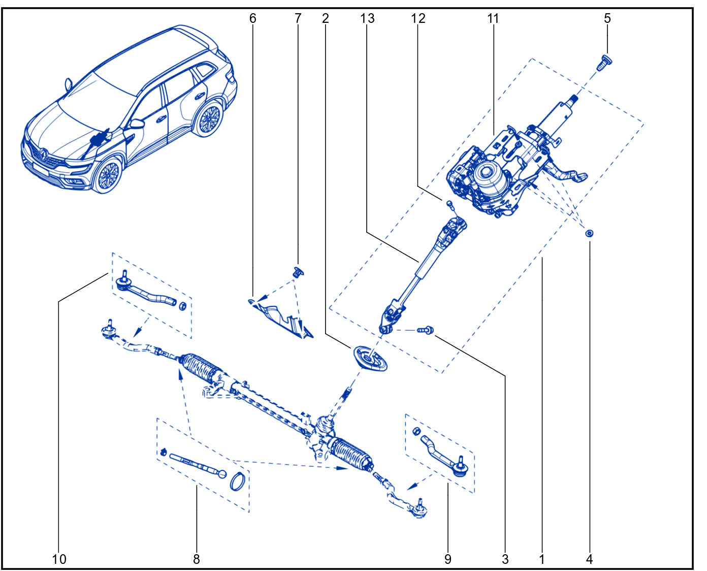 Steering Column - 01080413