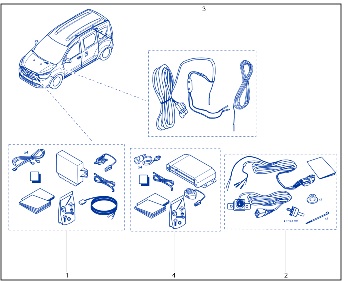 Parking Distance Control - 01080614