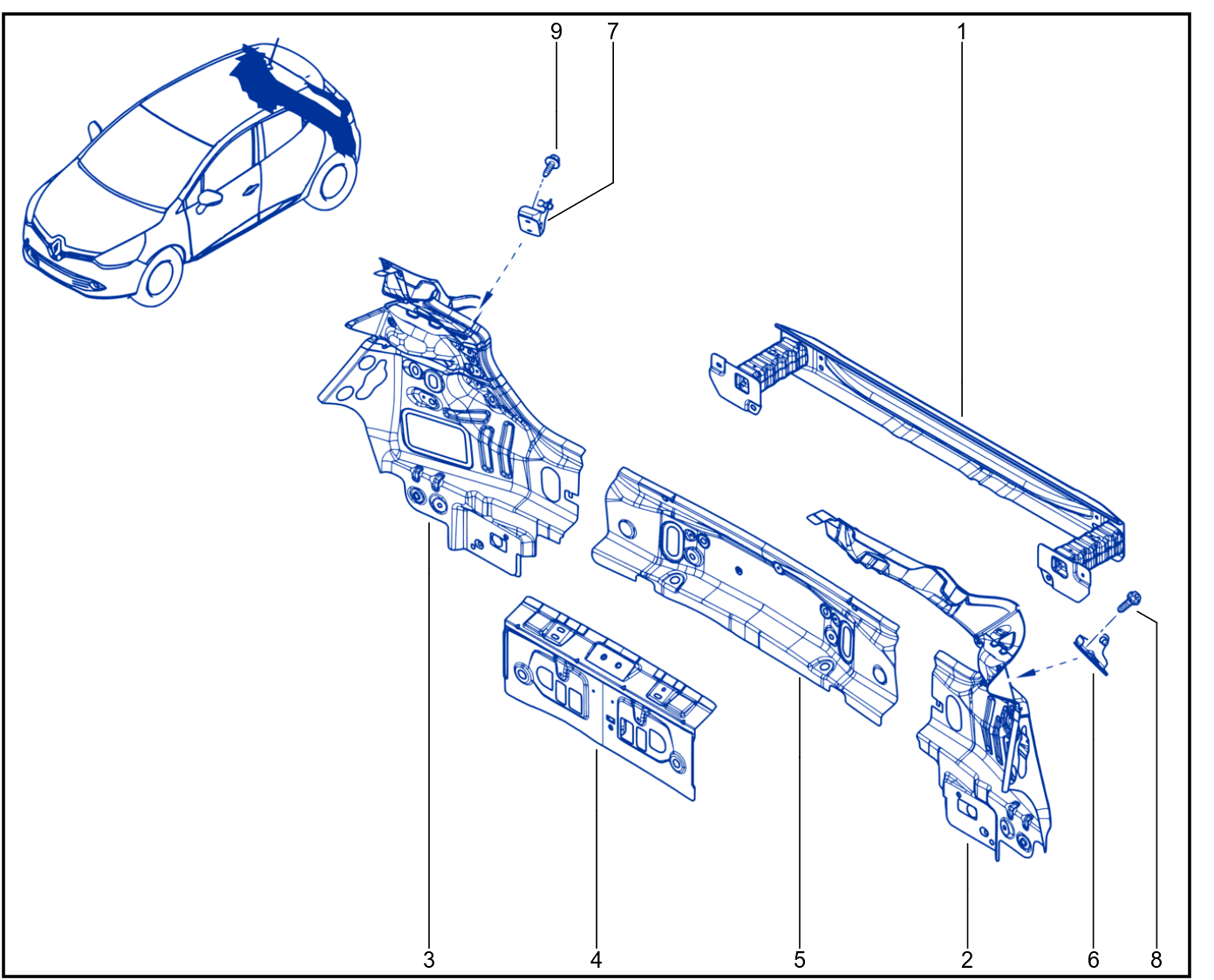 Rear End Panel - 01080663