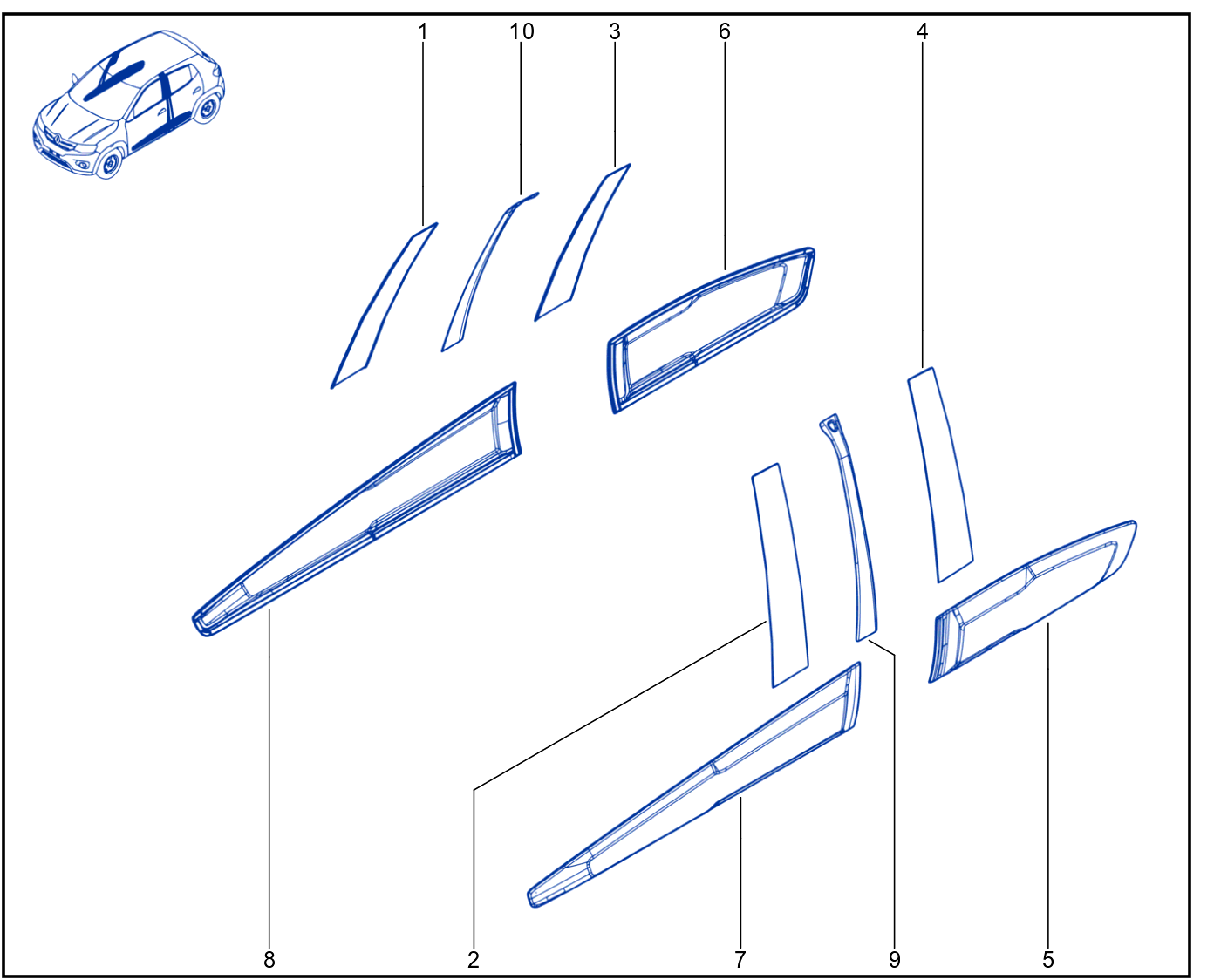 Protection Strip - Trim - 01080724