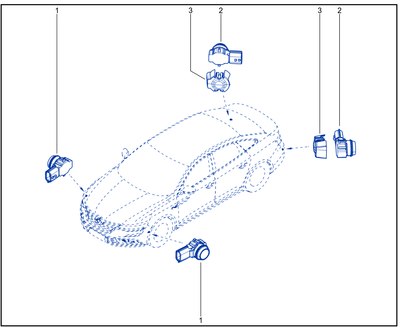 Parking Distance Control - 01080788