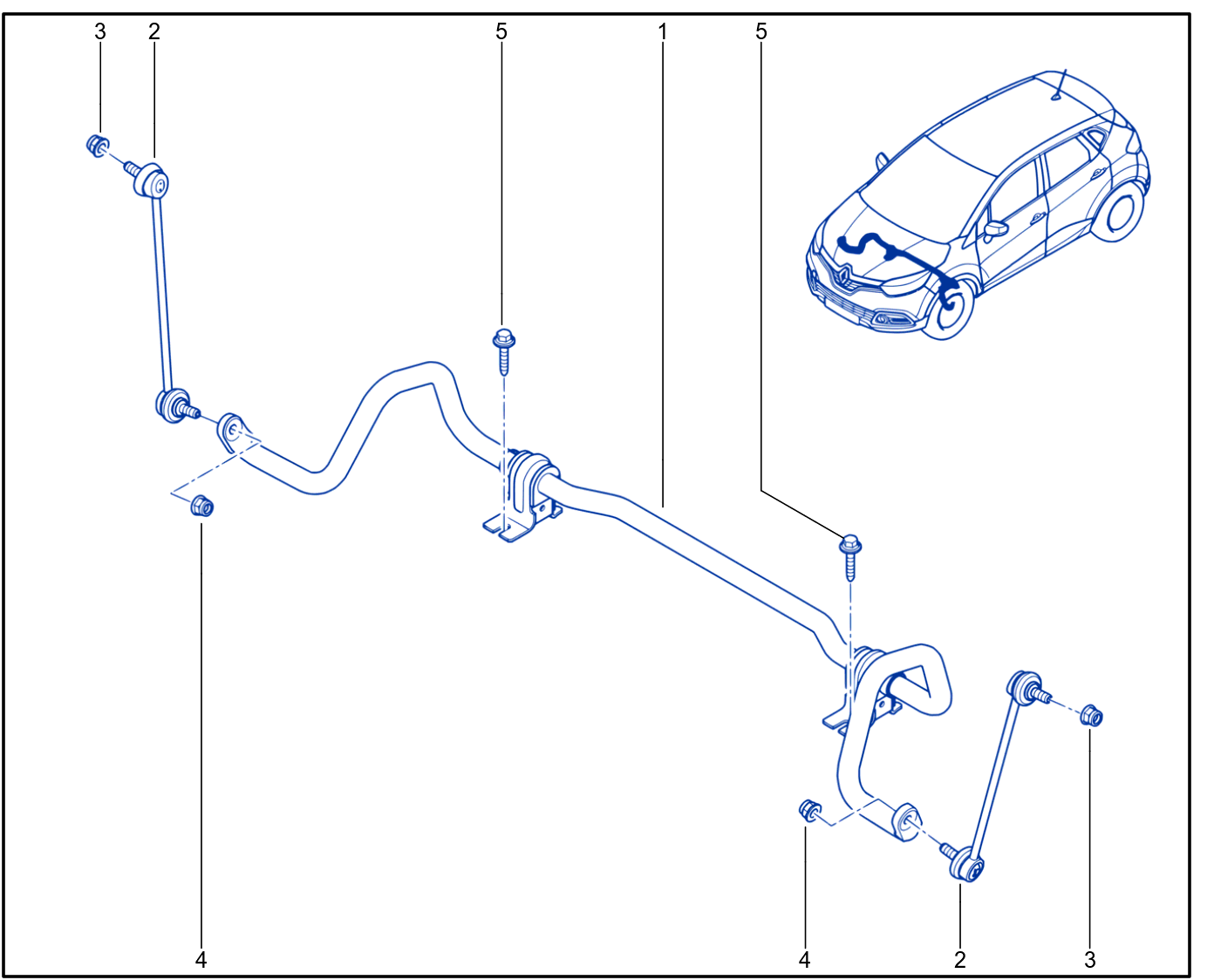 Front Anti-Roll Bar - 01081101